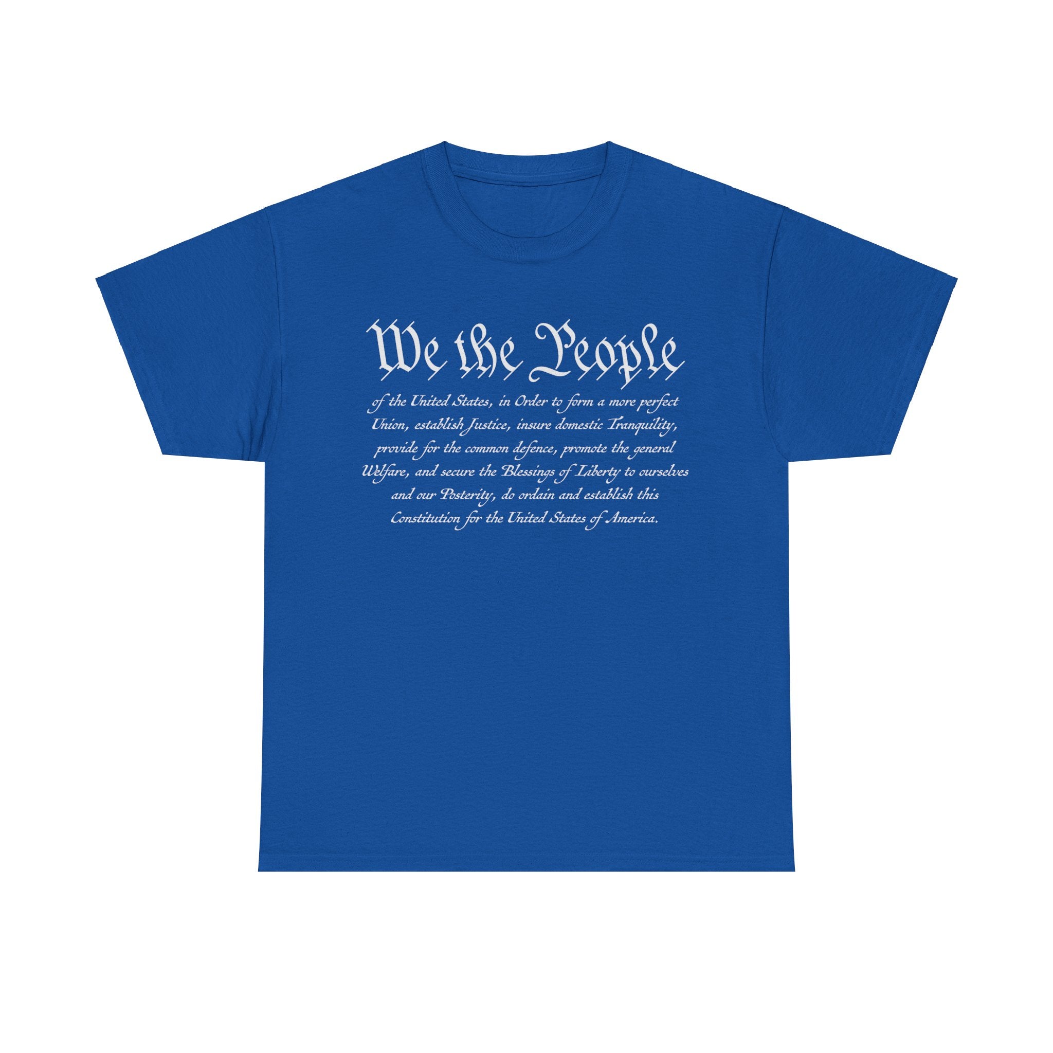 U.S Constitution Preamble: We The People T-Shirt