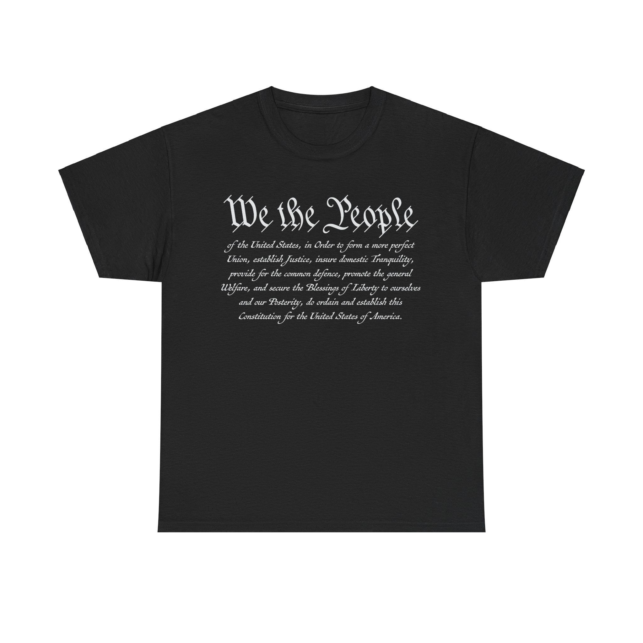 U.S Constitution Preamble: We The People T-Shirt