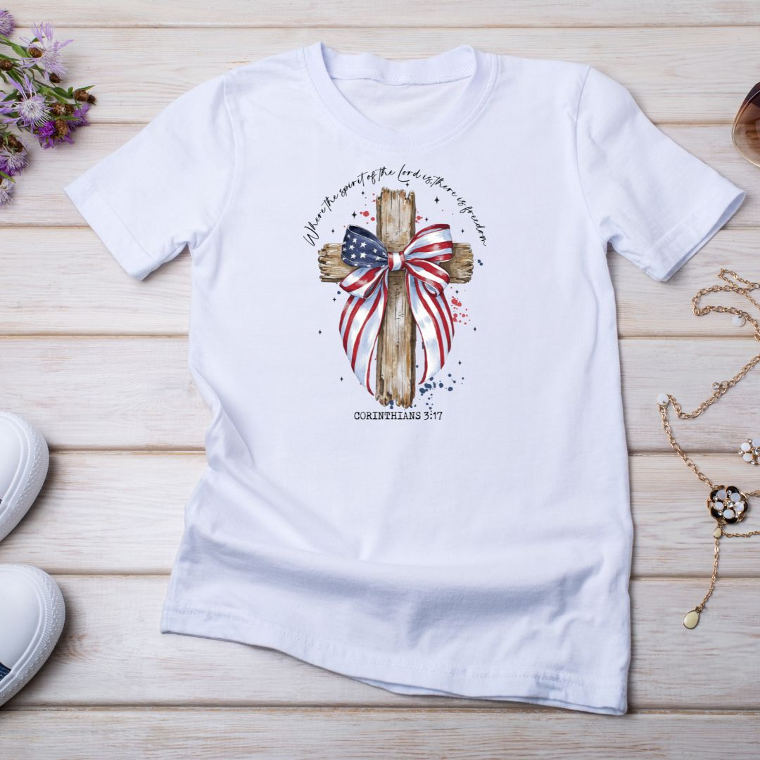 Where the Spirit of the Lord is There is Freedom T-Shirt