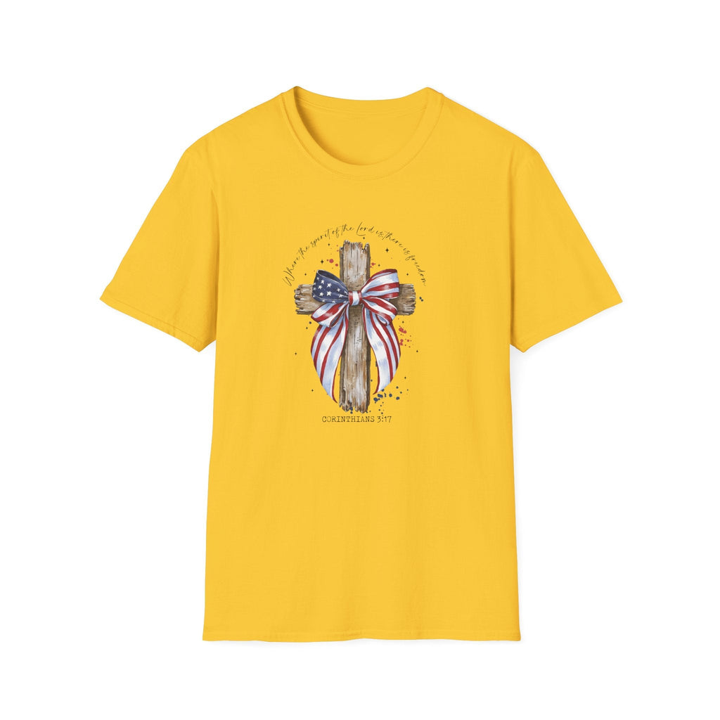 Where the Spirit of the Lord is There is Freedom T-Shirt
